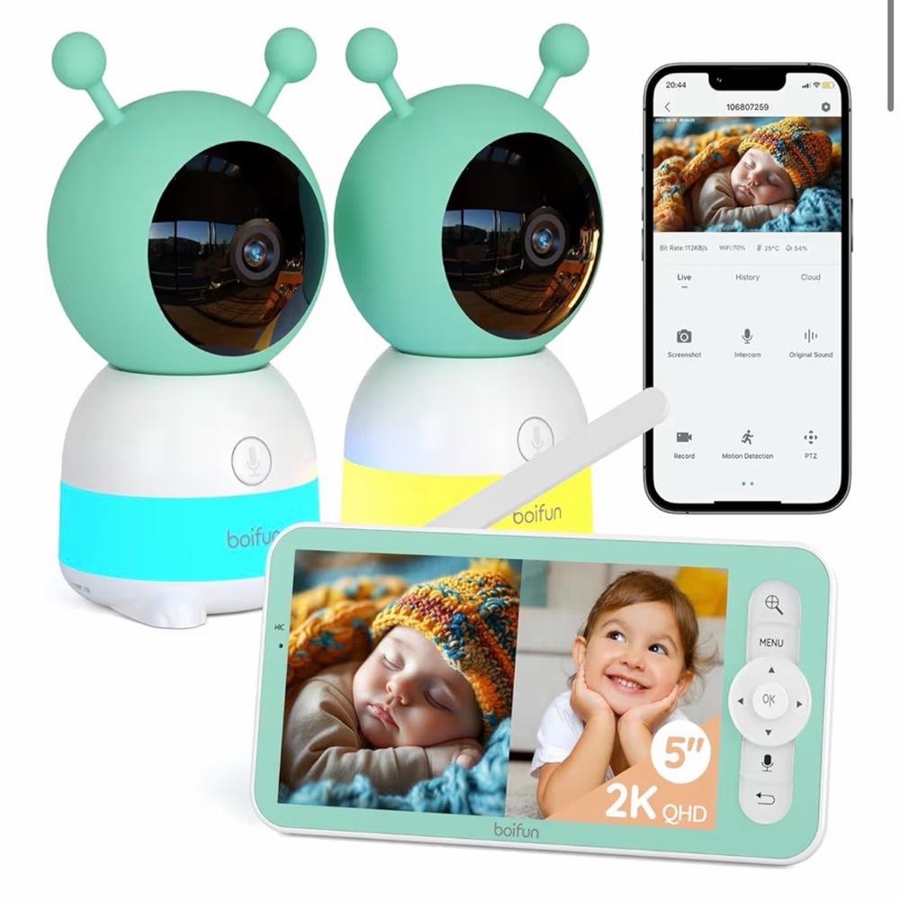 Smart Baby Monitor with Camera